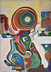ZaOblicenje 50x70cm by Zoran Bojinovic, Oil, 70cm x 50cm x 2cm