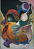 NadForma 50x70cm by Zoran Bojinovic, Oil, 70cm x 50cm x 2cm